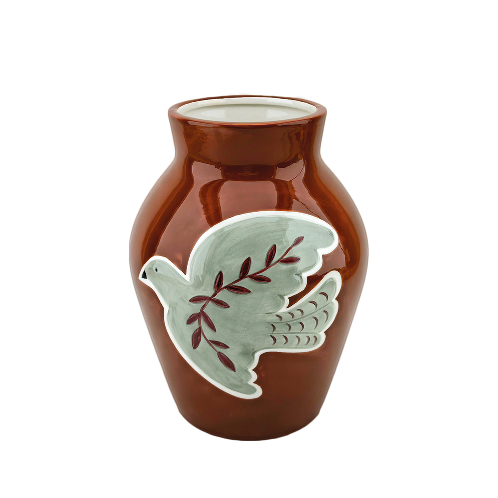 OPJET PARIS Dove Vase Red 20cm