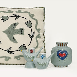 OPJET PARIS Heart-Shaped Vase 14cm