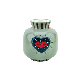 OPJET PARIS Heart-Shaped Vase 14cm