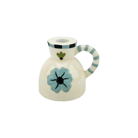 OPJET PARIS Candle Holder Yoshi Blue 9cm