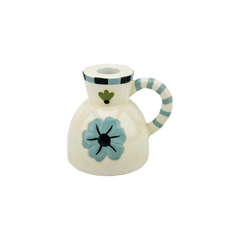 OPJET PARIS Candle Holder Yoshi Blue 9cm
