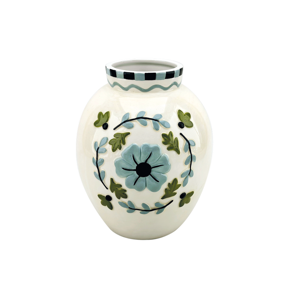 OPJET PARIS Blue Yoshi Vase 20cm