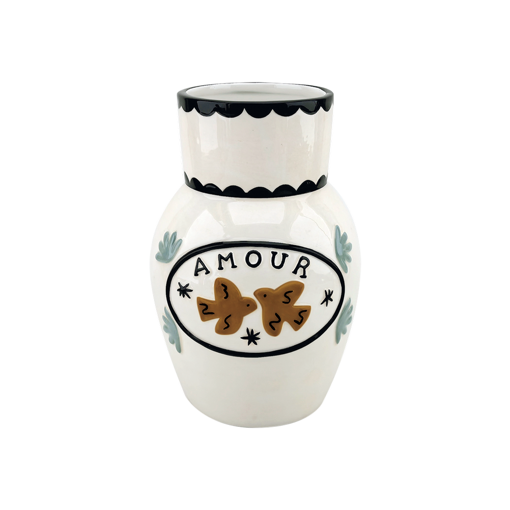 OPJET PARIS Love Bird Vase 21cm