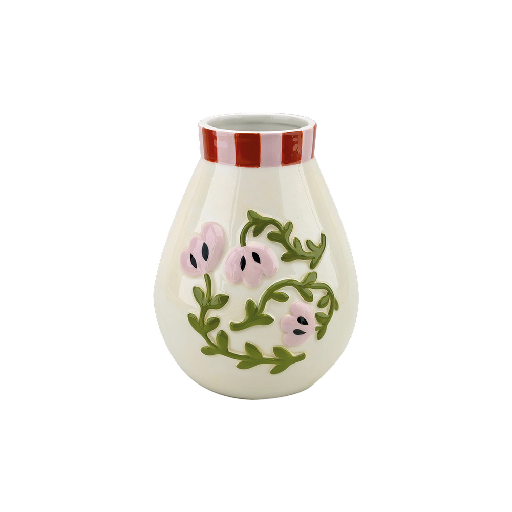 OPJET PARIS Pink Flower Vase 18cm