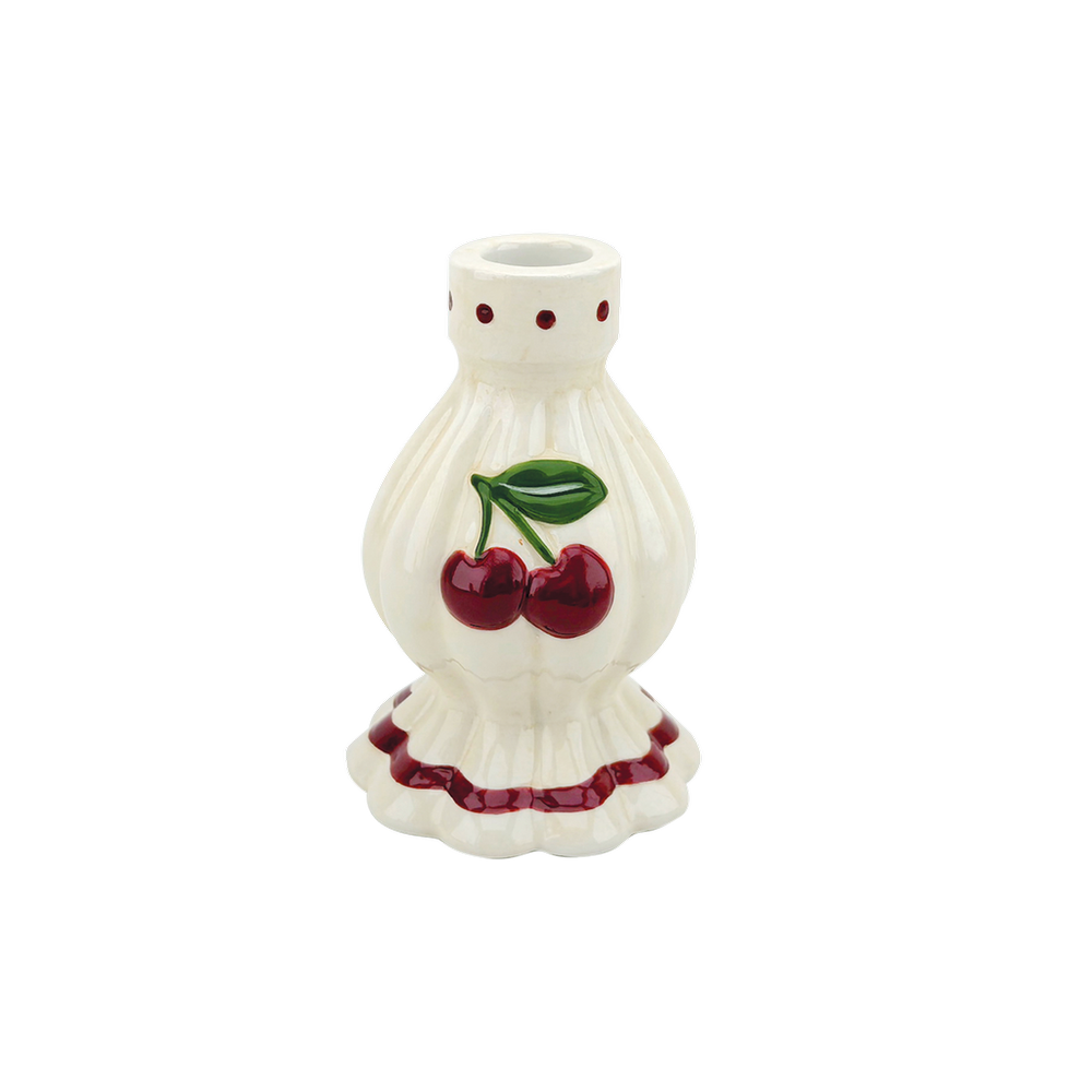 OPJET PARIS Cherry Candlestick 12cm