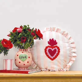 OPJET PARIS Cushion Heart Trattoria 42cm