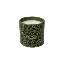 OPJET PARIS Candle Khaki Leopard Vanilla 8cm