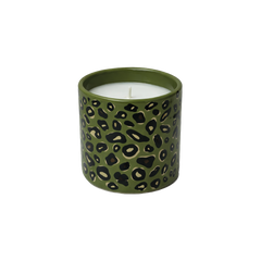 OPJET PARIS Candle Khaki Leopard Vanilla 8cm