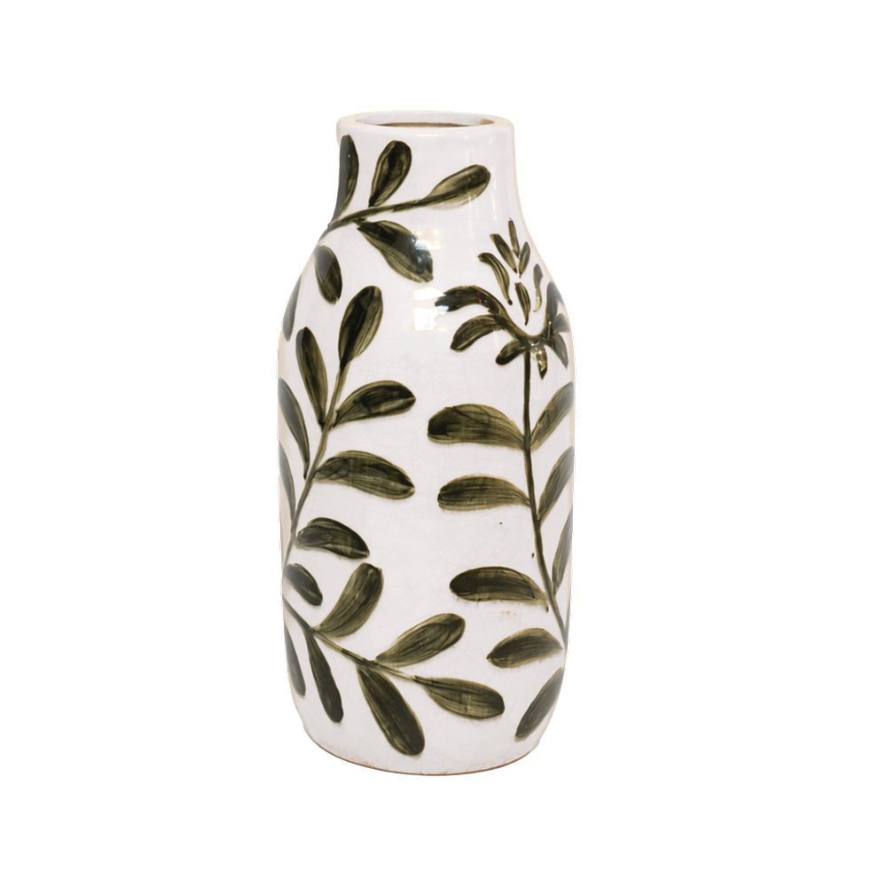 OPJET PARIS Vase Giulia Khaki Flower 25cm