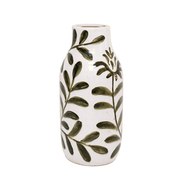 OPJET PARIS Vase Giulia Khaki Flower 25cm