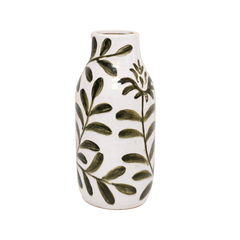 OPJET PARIS Vase Giulia Khaki Flower 25cm