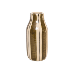 OPJET PARIS Striped Vase Giulia Brown