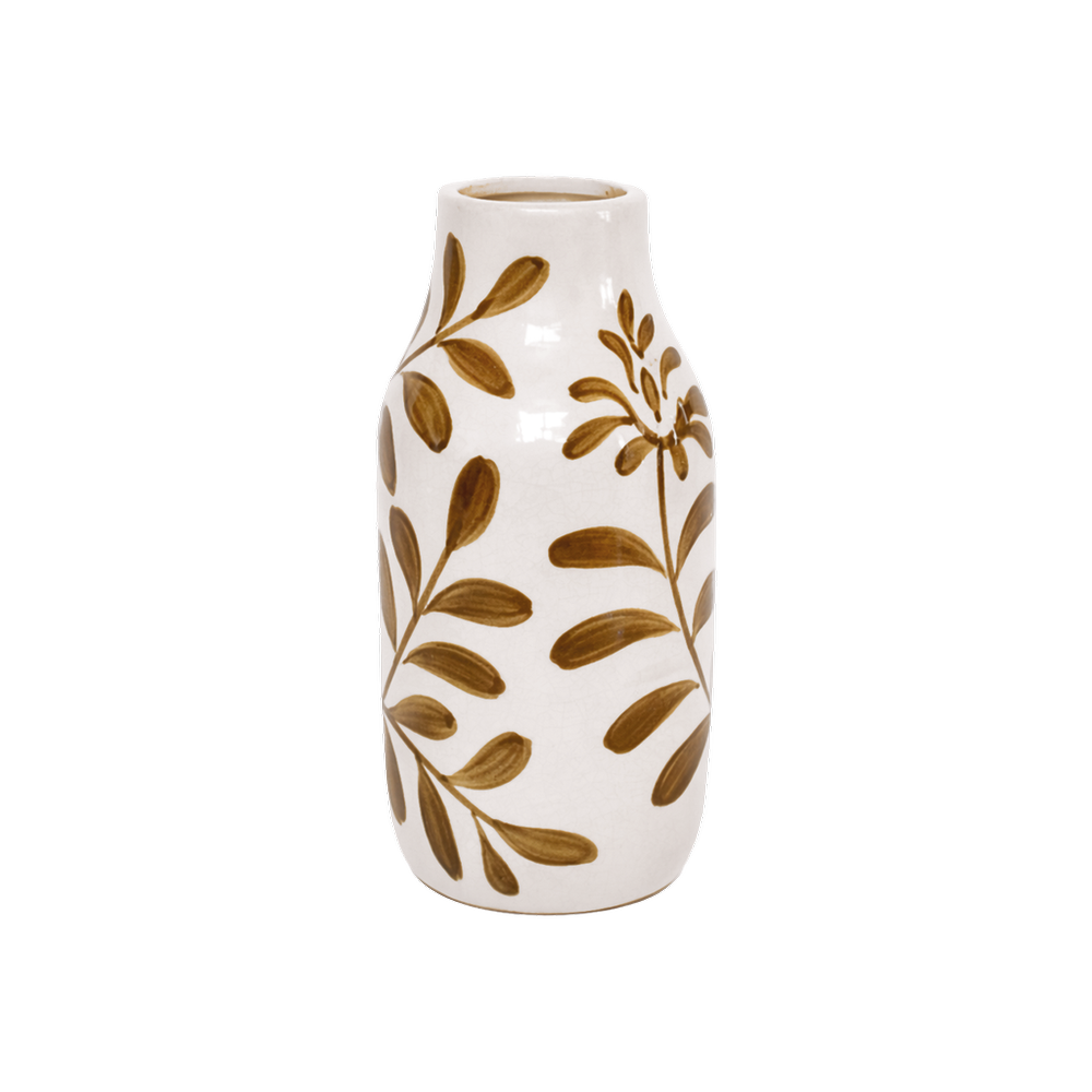 OPJET PARIS Vase Giulia Brown Flower 20cm