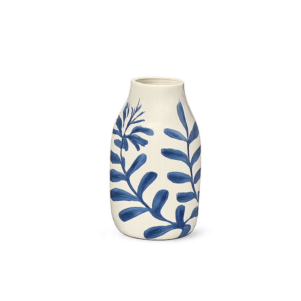 OPJET PARIS Vase Giulia Dark Blue Flower 15cm