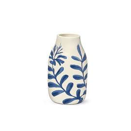 OPJET PARIS Vase Giulia Dark Blue Flower 15cm