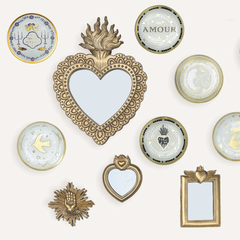OPJET PARIS Glass Plate Love Mosaic