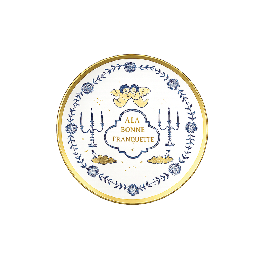 OPJET PARIS Glass Plate White