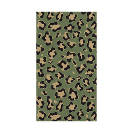 OPJET PARIS Rectangular Paper Napkins Leopard Print x15