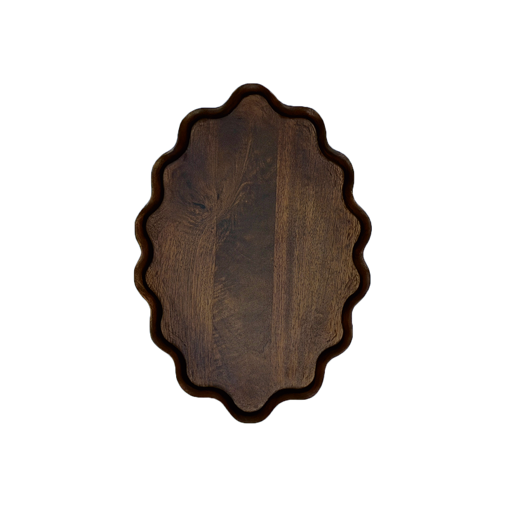 OPJET PARIS Oval Wavy Tray 38cm