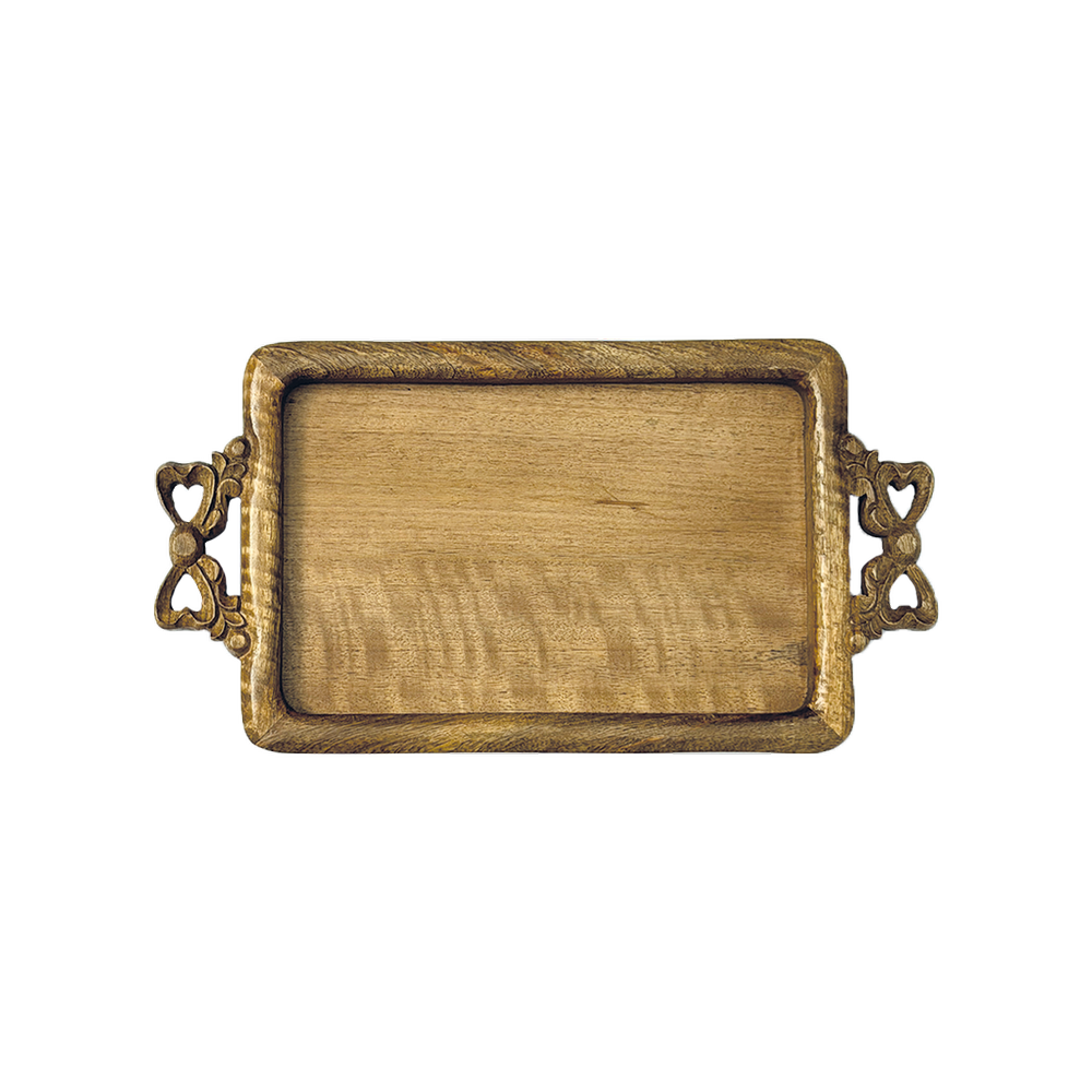 OPJET PARIS Tray With Natural Knot 38cm
