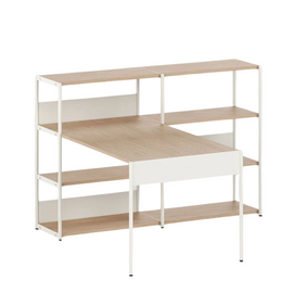 TIPTOE Shelf Unit Desk H110xW164cm