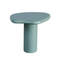 FURNIFIED   Side Table Ada High Glossy StoneSkin