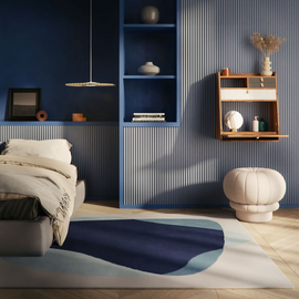 HARTO Rug Serge Grey 180x220cm