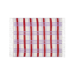 &KLEVERING Blanket Plano Acrylic Red 130x200cm