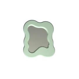 SALÓME HOLLANDERS Glazed Mirror Mini 47cm Mint