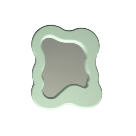 SALÓME HOLLANDERS Glazed Mirror Original 90cm Mint