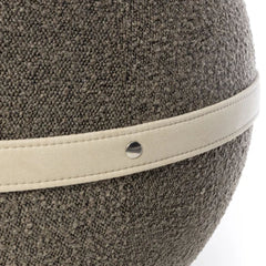 BLOON PARIS Inflated Seating Ball Terry Fabric Dark Grey