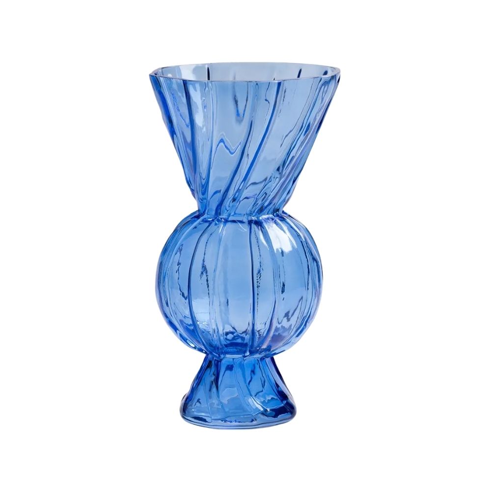 &KLEVERING Vase Rhombic Glass