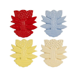 &KLEVERING Set Of 4 Coaster Blume