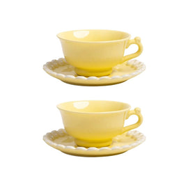 &KLEVERING Set Of 2 Cup & Saucer Whip 6cm