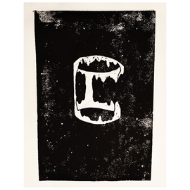 20 - Claire Paugam, "Án títils",  Prent, 26x33cm, 2020.