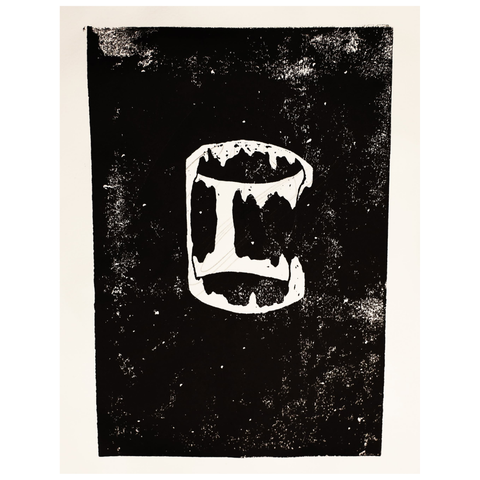 20 - Claire Paugam, "Án títils",  Prent, 26x33cm, 2020.