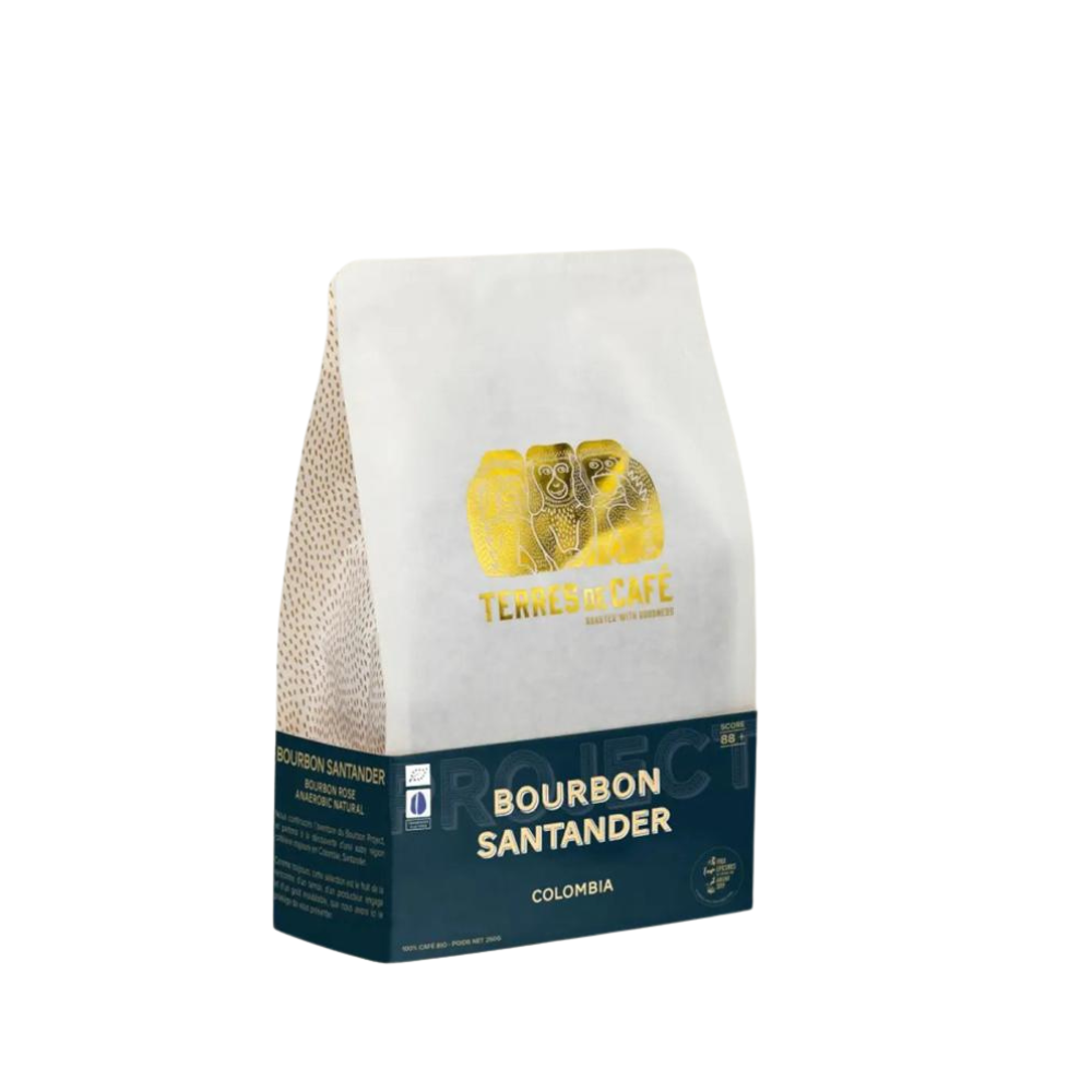 TERRES DE CAFÉ Coffee Bourbon Santander Organic 250g