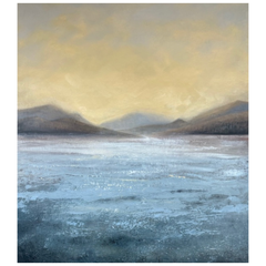 109 - Ingibjörg Dalberg, "Lágnætti", Olía á striga, 80x70cm, 2025.