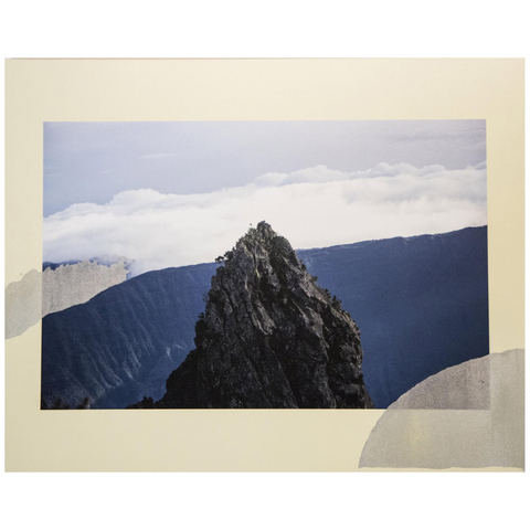 19 - Claire Paugam, "Án títils - Gult",  Prent, 30x27cm, 2019.