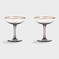 &KLEVERING Coupe Champagne Pink Set Of 2