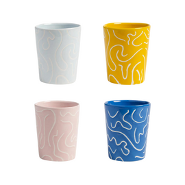 &KLEVERING Set Of 4 Mugs Soba Large