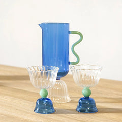 &KLEVERING Glass Tulip Set Of 2