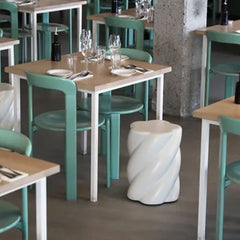 &KLEVERING Stool Marshmallow 45cm