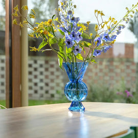 &KLEVERING Vase Rhombic Glass