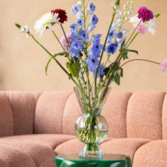 &KLEVERING Vase Rhombic Glass
