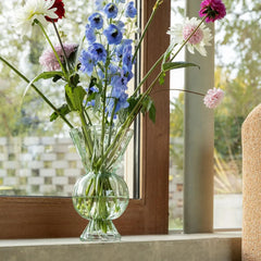 &KLEVERING Vase Rhombic Glass