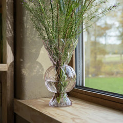 &KLEVERING Vase Rhombic Glass