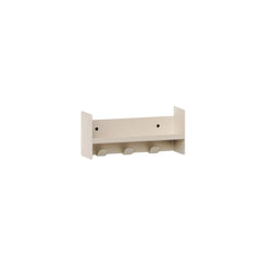 TIPTOE Wall-Mounted Coat Rack Shelf PLI Slim 30cm
