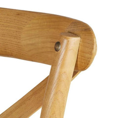 ZAGO Bar Stool Bistrot Wood Rattan 116cm