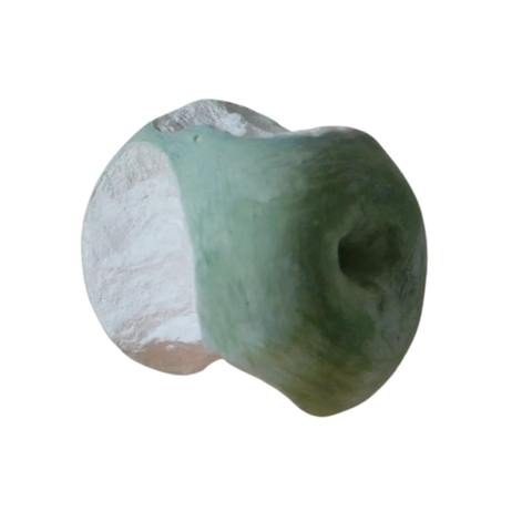 72 - Ragnhildur Weisshappel, "Epli", Gifs/blönduð tækni, 10x10cm, 2025.